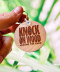 Knock On Wood Keychain