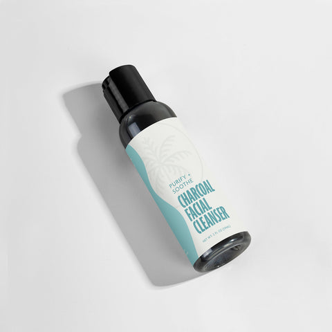 Charcoal Facial Cleanser - Cleanser by Shop Around The Palm