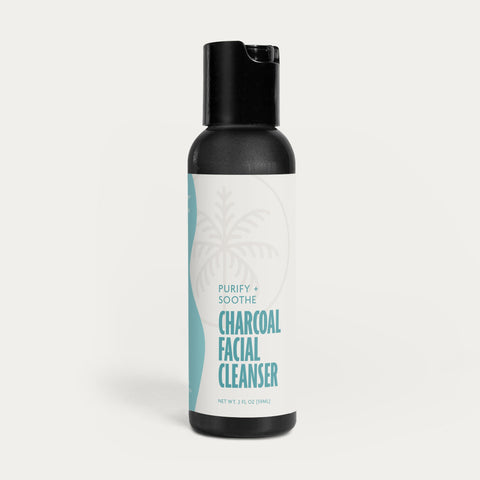 Charcoal Facial Cleanser - Cleanser by Shop Around The Palm