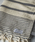 Essential Stripe - Turkish Bath & Beach - Turkish Towel by Shop Around The Palm