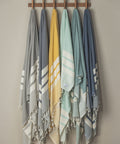 Essential Stripe - Turkish Bath & Beach - Turkish Towel by Shop Around The Palm