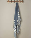 Essential Stripe - Turkish Bath & Beach - Turkish Towel by Shop Around The Palm