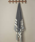 Essential Stripe - Turkish Bath & Beach - Turkish Towel by Shop Around The Palm