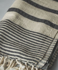 Essential Stripe - Turkish Bath & Beach - Turkish Towel by Shop Around The Palm