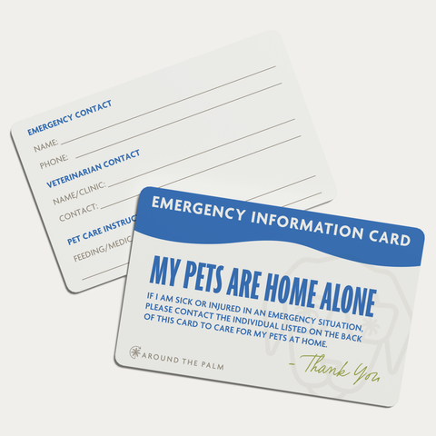 Emergency Pet Cards